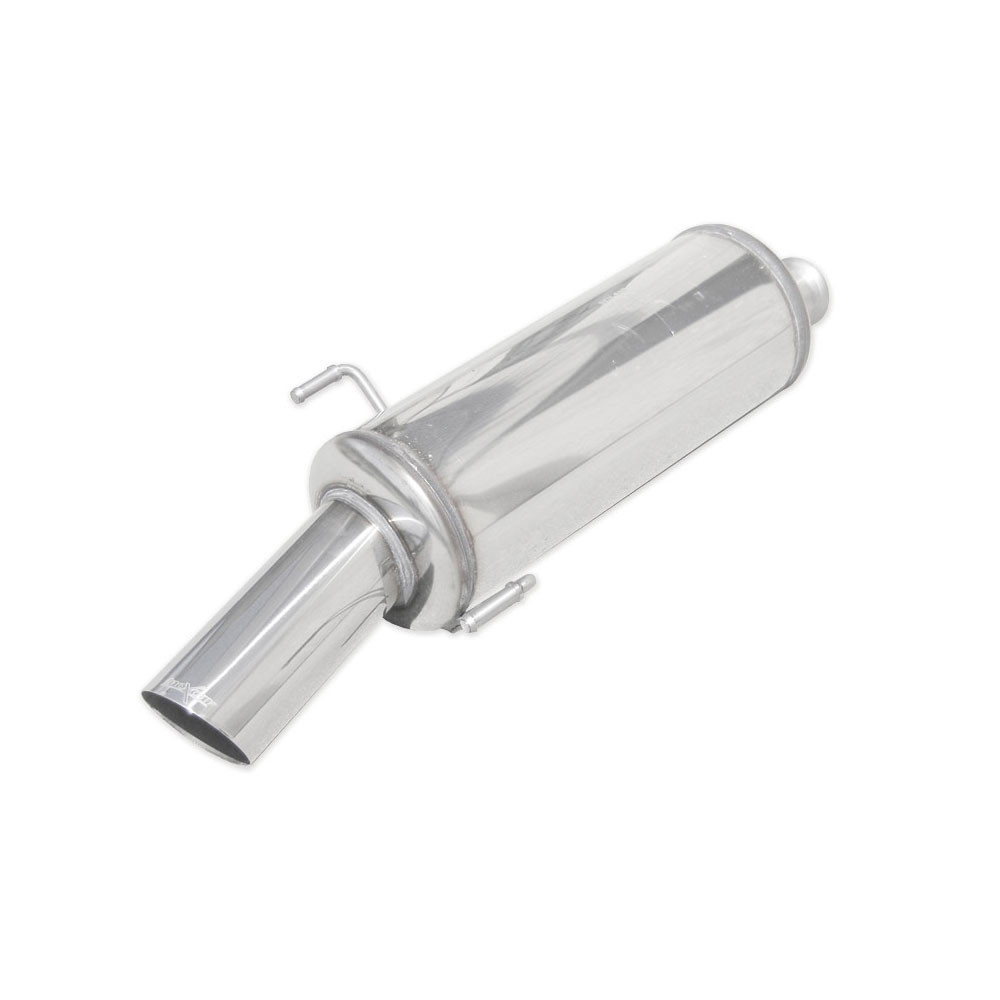 Inoxcar Stainless Rear Exhaust Peugeot 306 1.8 XS 1997-1999  90mm Rally - IC-PE3060390RA - PE306.03.90RA - 3661768311172