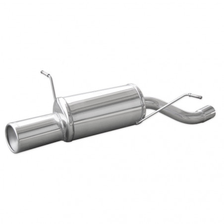Inoxcar Stainless Rear Exhaust BMW 316Ti E46 Compact 1x102mm