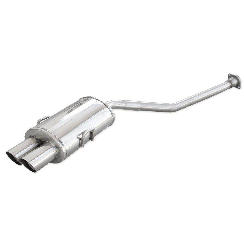 Terminale Scarico Inox Inoxcar BMW 323i E36 2x80mm Racing - IC-OVBM02RA - OVBM.02.RA - 3661768311820