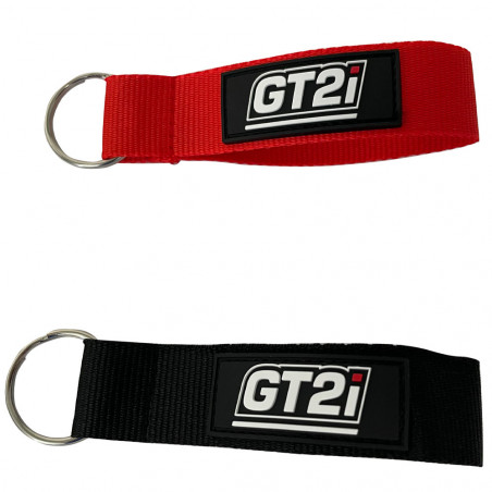 Portachiavi GT2i Race & Safety tipo cinghia di traino 110x25mm