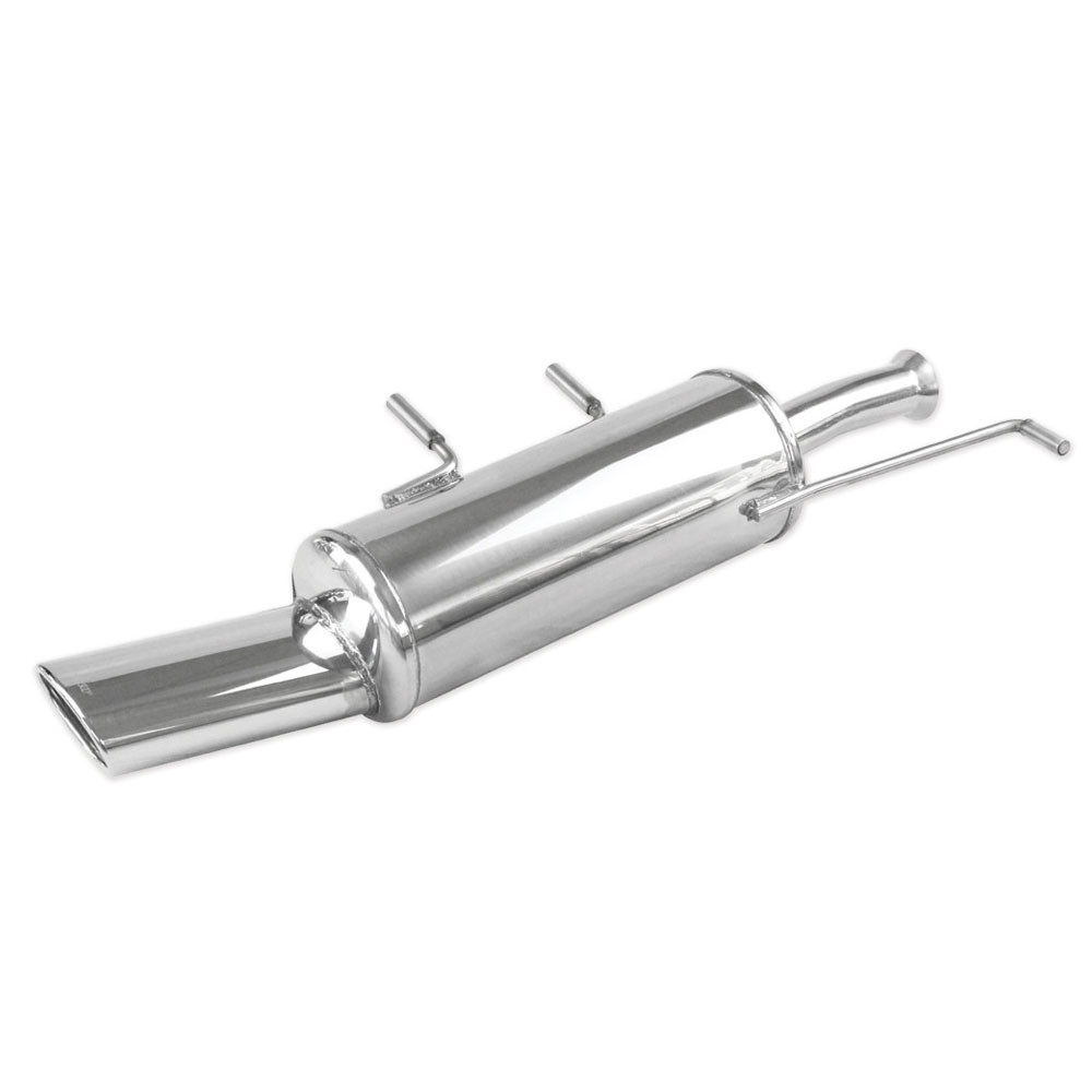 Inoxcar Stainless Rear Exhaust Citroën C4 1.6 16v 1x120/80mm - IC-CIC401120 - CIC4.01.120 - 3661768314135