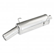 Terminal Echappement Inox Inoxcar Peugeot 206 1.9 D Avant 2000 1x80mm