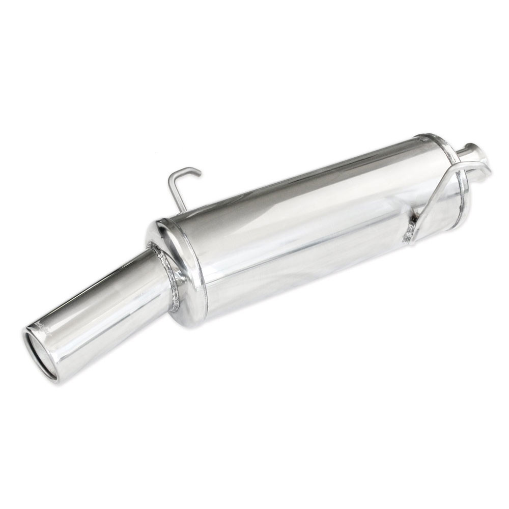 Terminale Scarico Inox Inoxcar Peugeot 206 1.9 D Prima di 2000 1x80mm - IC-PE2060480 - PE206.04.80 - 3661768323212