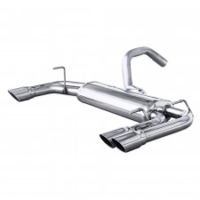 Terminal Echappement Inox Inoxcar Fiat 500 Abarth 2x60mm Duplex