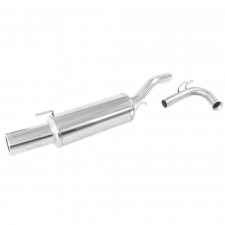 Terminal Echappement Inox Inoxcar Renault Clio 1 1.8 8v Avant 1998 1x102mm