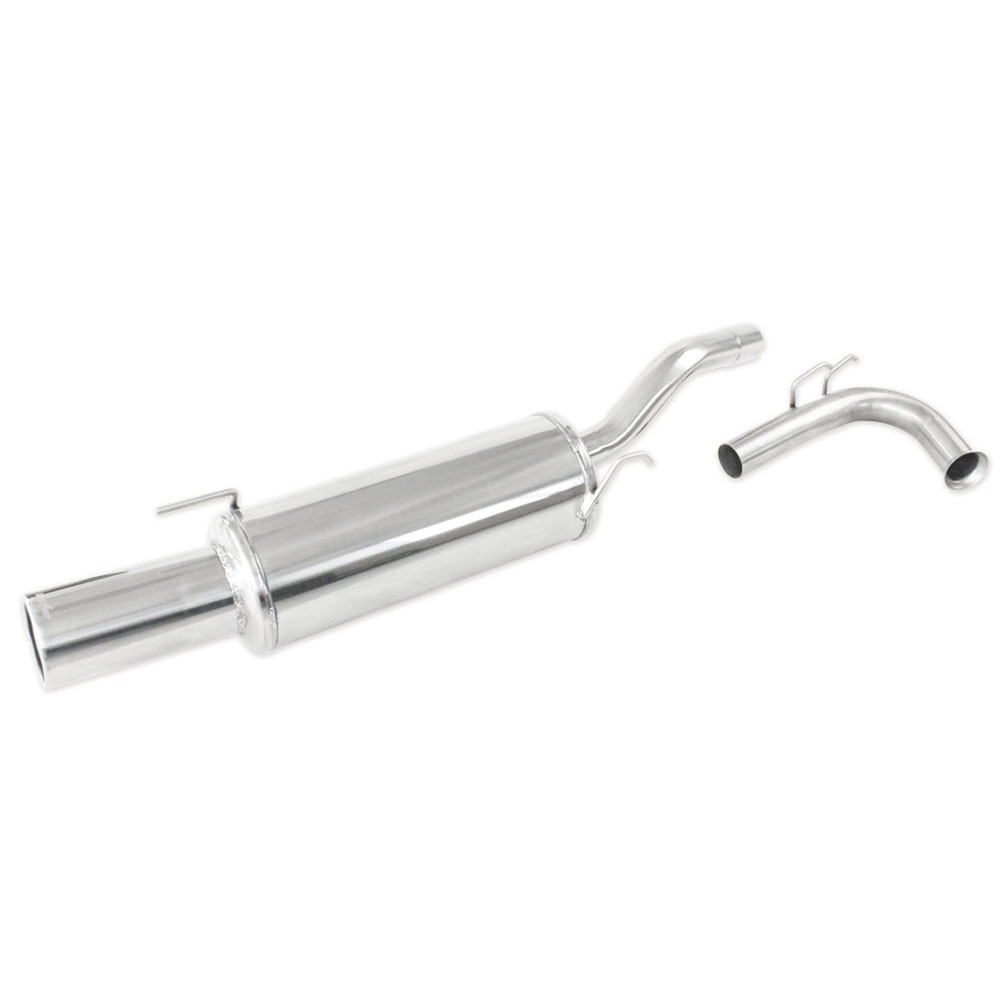 Inoxcar Stainless Rear Exhaust Renault Clio 1 1.8 8v Before 1998 1x102mm - IC-RECL23102 - RECL.23.102 - 3661768332603