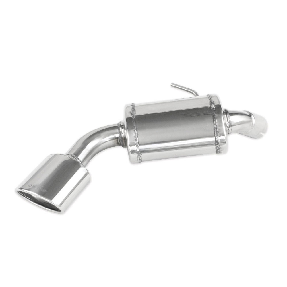 Terminal de eșapament din oțel inoxidabil Inoxcar pentru BMW 120D E87, 120x80 mm - IC-BME8701120 - BME87.01.120 - 3661768344514