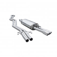 Terminal Echappement Inox Inoxcar BMW M3 E30 2x70mm Racing
