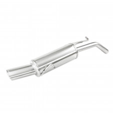 Terminal Echappement Inox Inoxcar Peugeot 207 1.6 VTi Après 2006 1x120/80mm