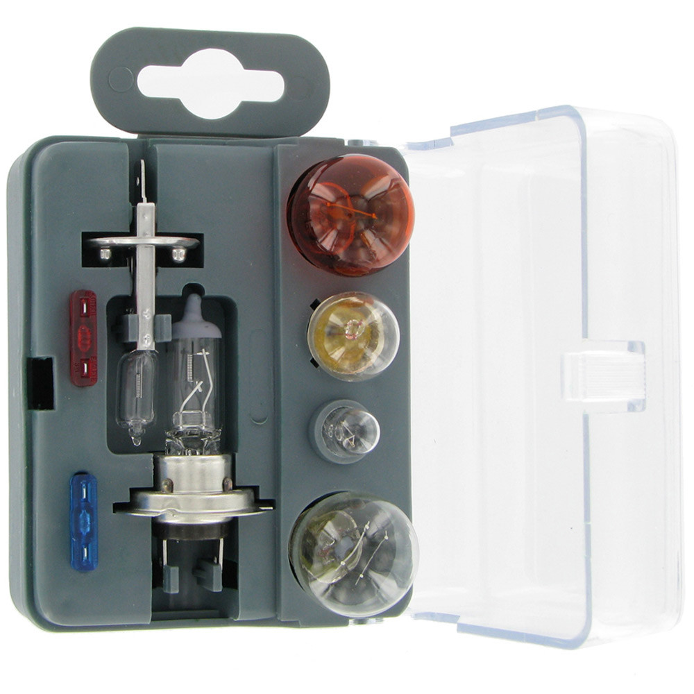 Noodset H1/H7 12V 6 lampen + 2 zekeringen - EL-AA0008 - AA.0008 - 3700660400437