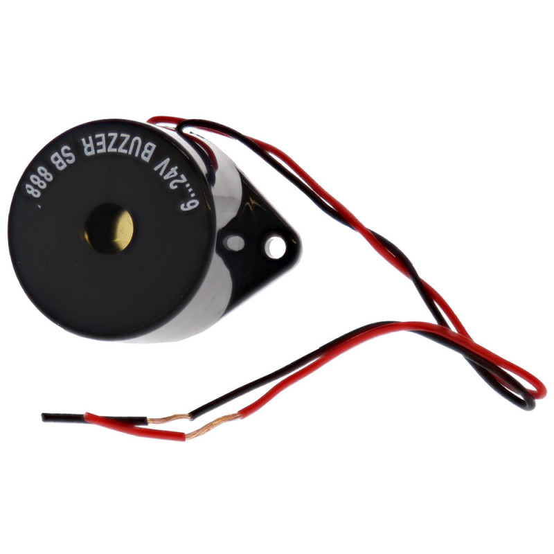 Back-up alarm 12/24V 83Db zoemer - EL-BU081224 - BU.08.1224 - 3700660400062