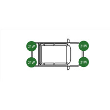 12V 3P DIN knipperlichtunit - Mod. Kort - EL-CL290 - CL.290 - 3700660420084