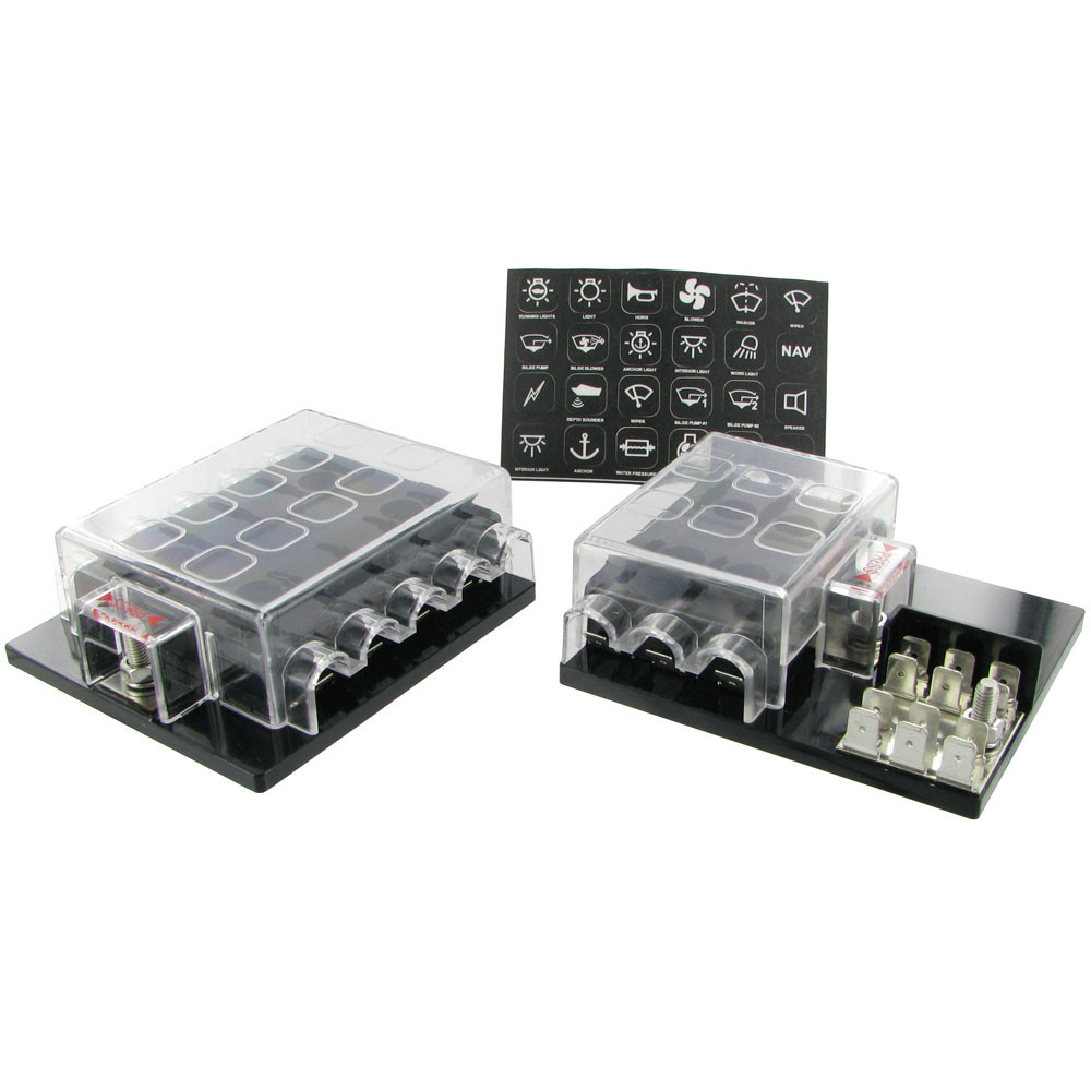 Scatola portafusibili standard a 8 canali - EL-FD200008 - FD.200008 - 3700660424488