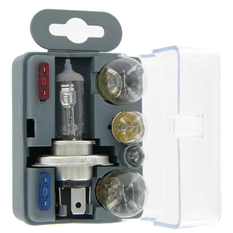 Kit di emergenza H4 12 V, 6 lampadine + 3 fusibili - EL-AA0024 - AA.0024 - 3700660400550