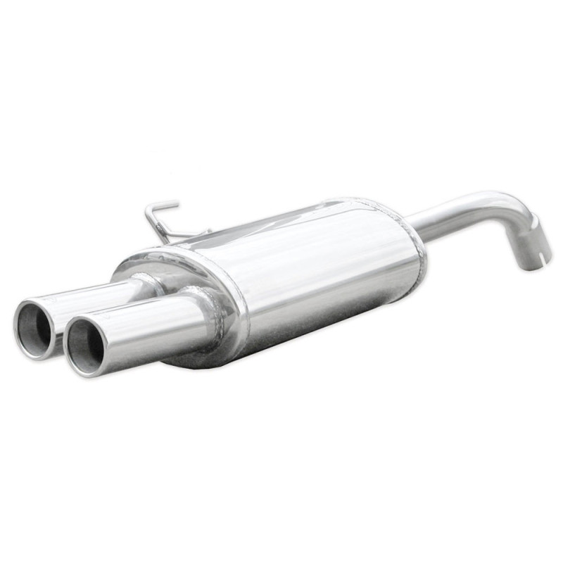 Aansluiting Inox Inoxcar Renault Clio RS Fase 2 Après 2002 2x80mm - IC-OVRE0280 - OVRE.02.80 - 3661768213711