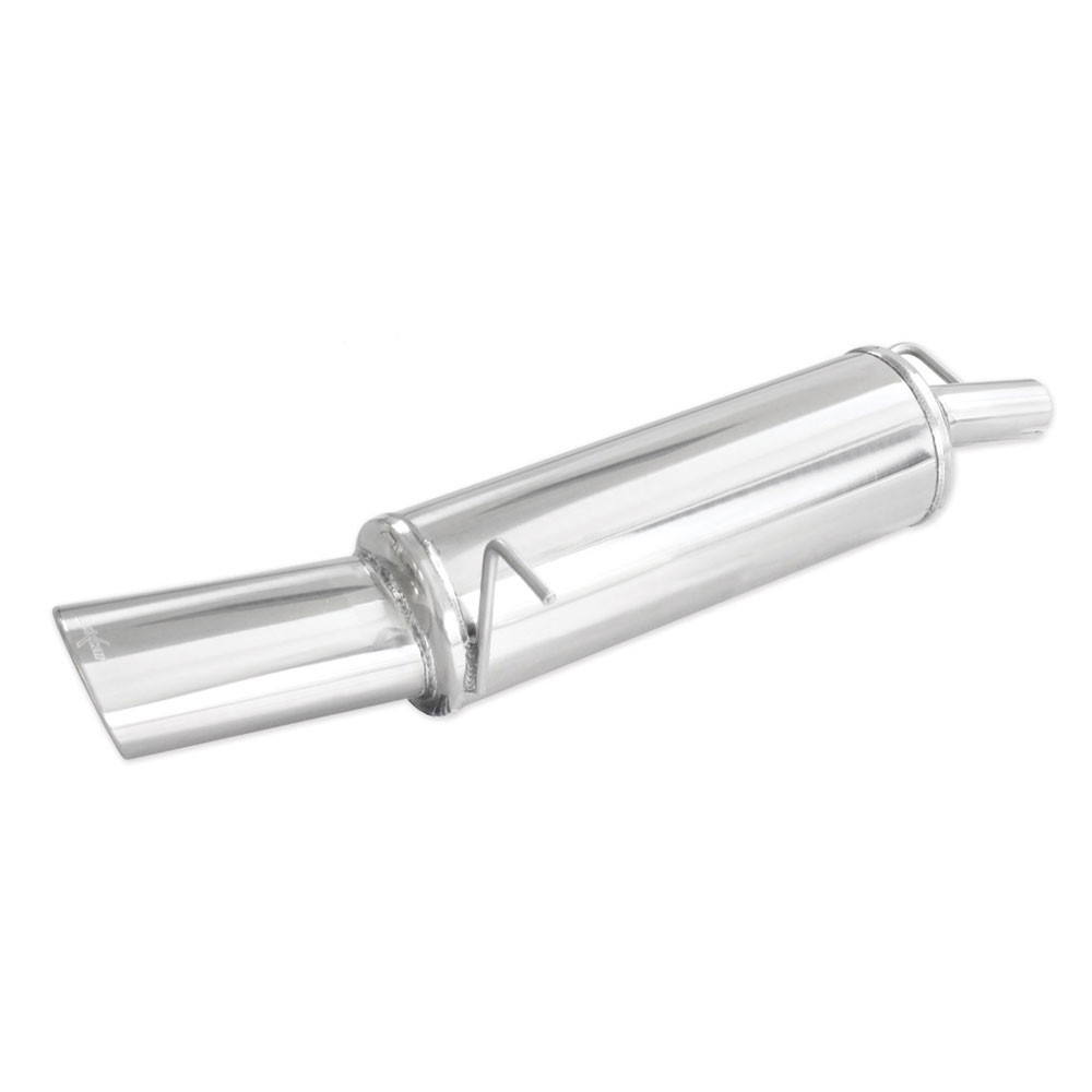 Terminal Echappement Inox Inoxcar Ford Fiesta 5 1.4 16v Après 2002 120x80mm - IC-FOFI12120 - FOFI.12.120 - 3661768434123