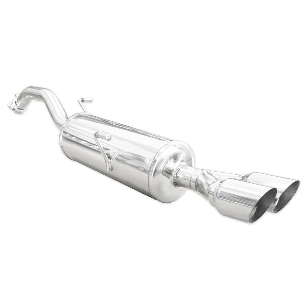 Inoxcar Stainless Rear Exhaust Peugeot RCZ 1.6 156ch 2x80mm - IC-PERCZ01RA - PERCZ.01.RA - 3661768436561