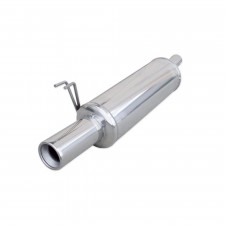 Terminal Echappement Inox Inoxcar Fiat Bravo 2.0 20V HGT 1995-1998 1x80mm
