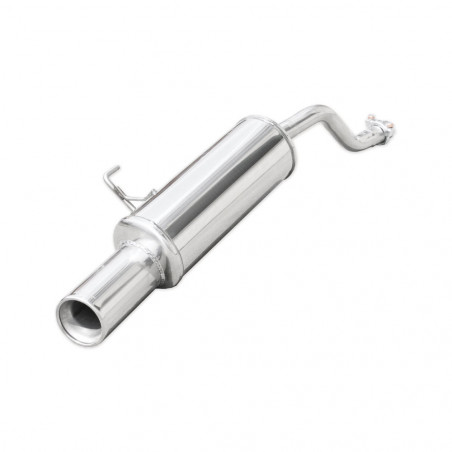 Terminal Echappement Inox Inoxcar Renault Clio II 1.6 16v 1x102mm