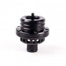 Turbo / dump valve FORGE double pistons circuit ouvert noire pour Citroën, Fiat, Ford, Opel