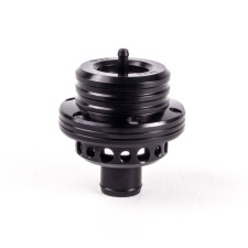 Turbo / dumpklep FORGE dubbele zuigers open circuit zwart voor Citroën, Fiat, Ford, Opel - FO-FMDV004-N - FMDV004-BLA - 3661768381847