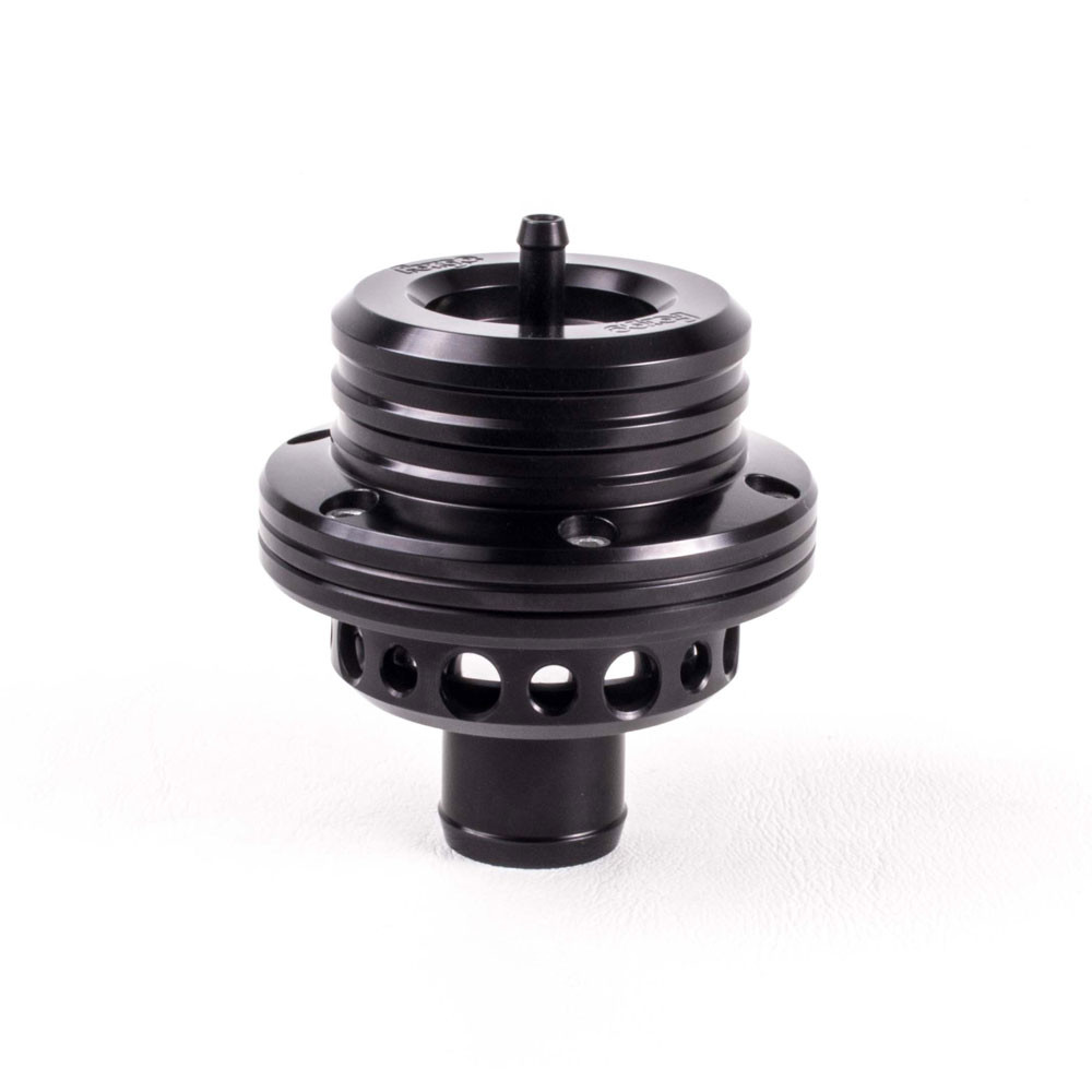 Turbo / dumpklep FORGE dubbele zuigers open circuit zwart voor Citroën, Fiat, Ford, Opel - FO-FMDV004-N - FMDV004-BLA - 3661768381847