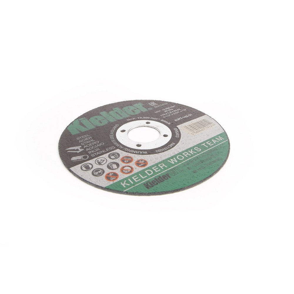 115mm x 1mm x 22.2mmSteel Cutting Disc (the unit) - KWT-145-01 - KWT-145-01 - 5060441192240
