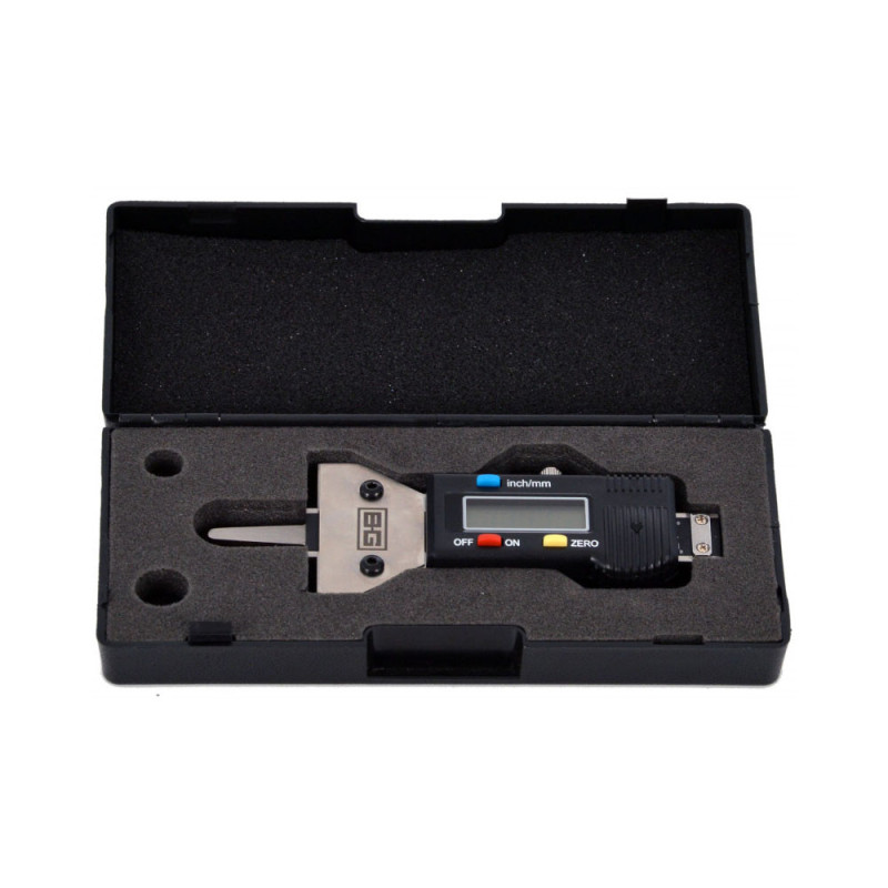 Misuratore profondità battistrada pneumatici + custodia BG-Racing - BG-5152 - BG5152 - 5060252098403