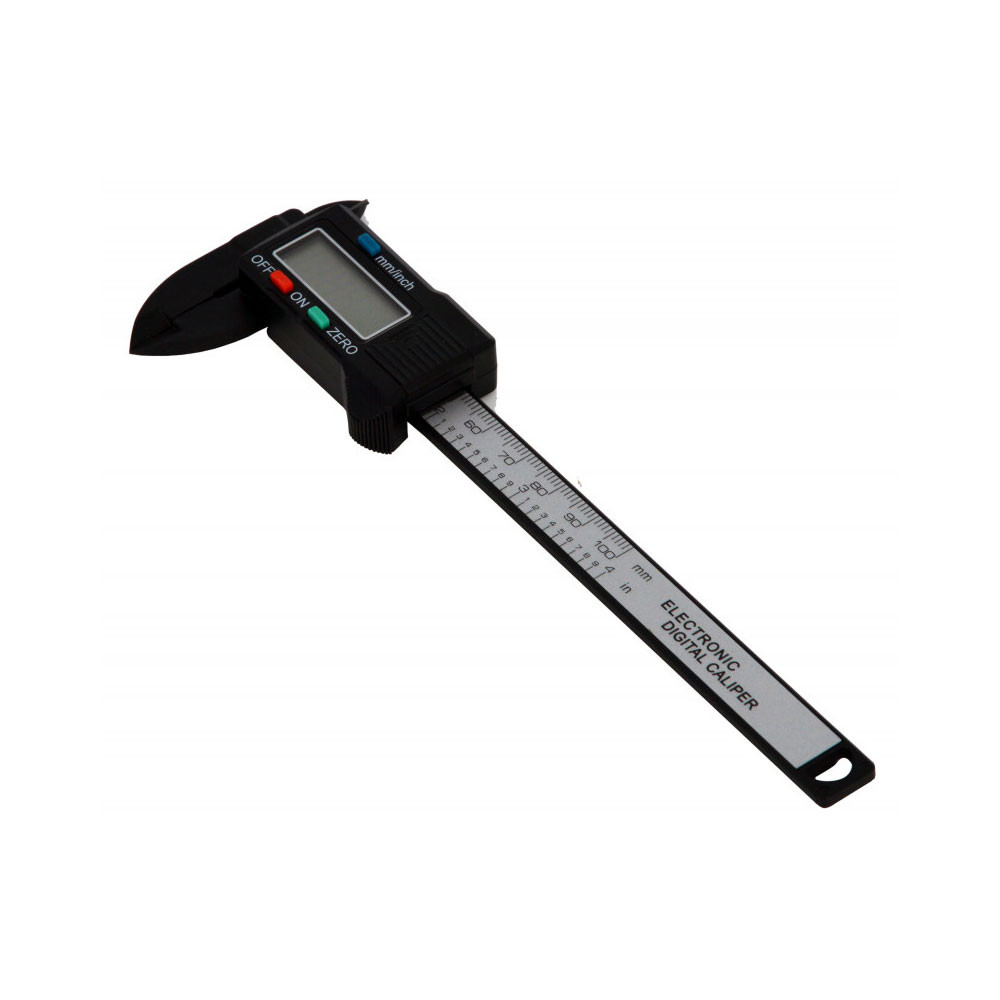 Calibro digitale BG-Racing 100mm carbonio - BG-5153 - BG5153 - 5060252098410
