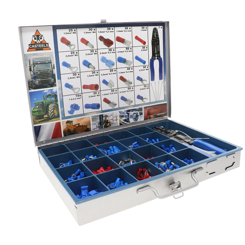 Insulated Terminal Block Set + Pliers - EL-ZB5000 - ZB.5000 - 3700660436290