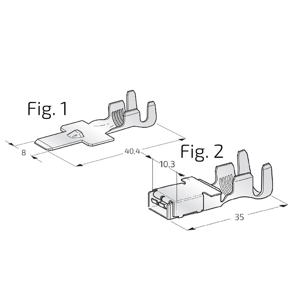 Stekkerdoos 1-2.50mm² x20 stuks - EL-OS07650 - OS.07650 - 3700660426338