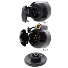 7-Pin Plastic Connector + Gasket - EL-TP403001B - TP.403001B - 3700660436399