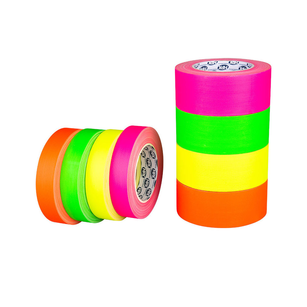 HPX fluo gaffer tape 50mmx25m - HPX-F5025.J - FY5025