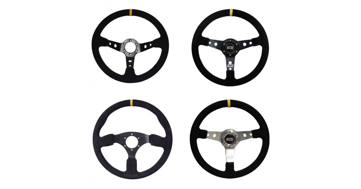 GT2i Race suede steering wheels