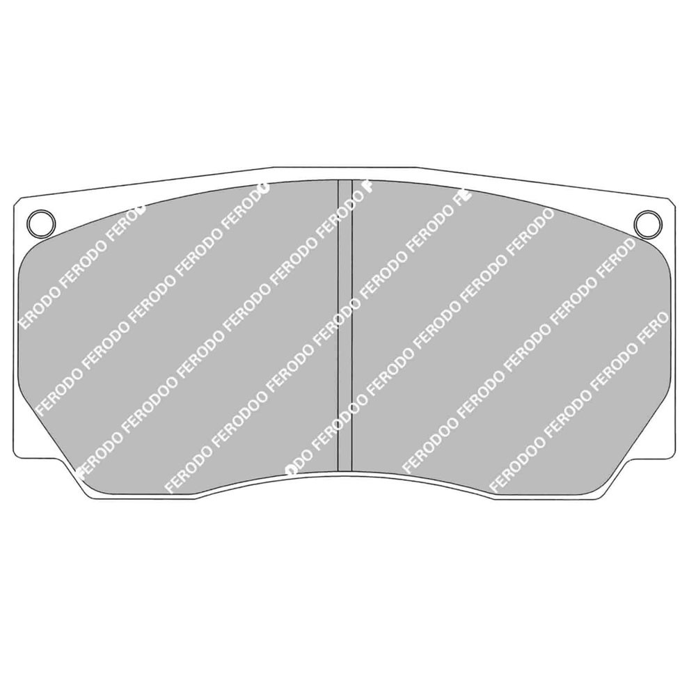Ferodo DS3000 remblokken voor Mitsubishi Evo 9 - F-RP3088R - FRP3088R - 3661768324394