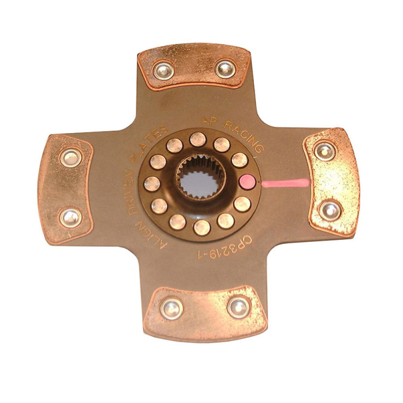 AP Racing starre koppelingsplaat 184mm 29.0x10-7.11 - AP-CP3219-9 - CP3219-9 - 3661768412855