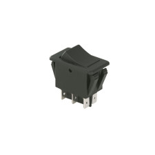 Zwarte plastic tuimelschakelaar - LU-ASW17201 - 3661768399903