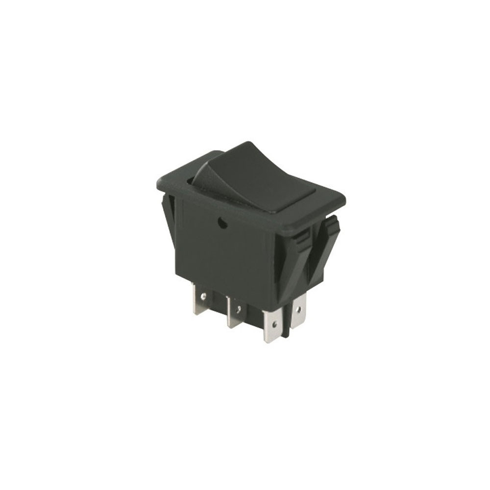 Black plastic toggle switch - LU-ASW17201 - 3661768399903