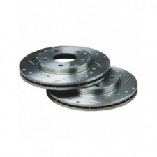 Disques de frein Bratex Groupe A Percés rainurés Mercedes Classe V / Vito Avant 276x22mm