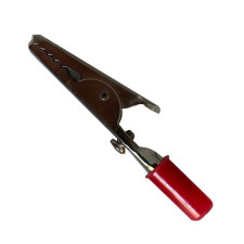 Rode krokodillenklem - LU-WD031R - 3661768400036