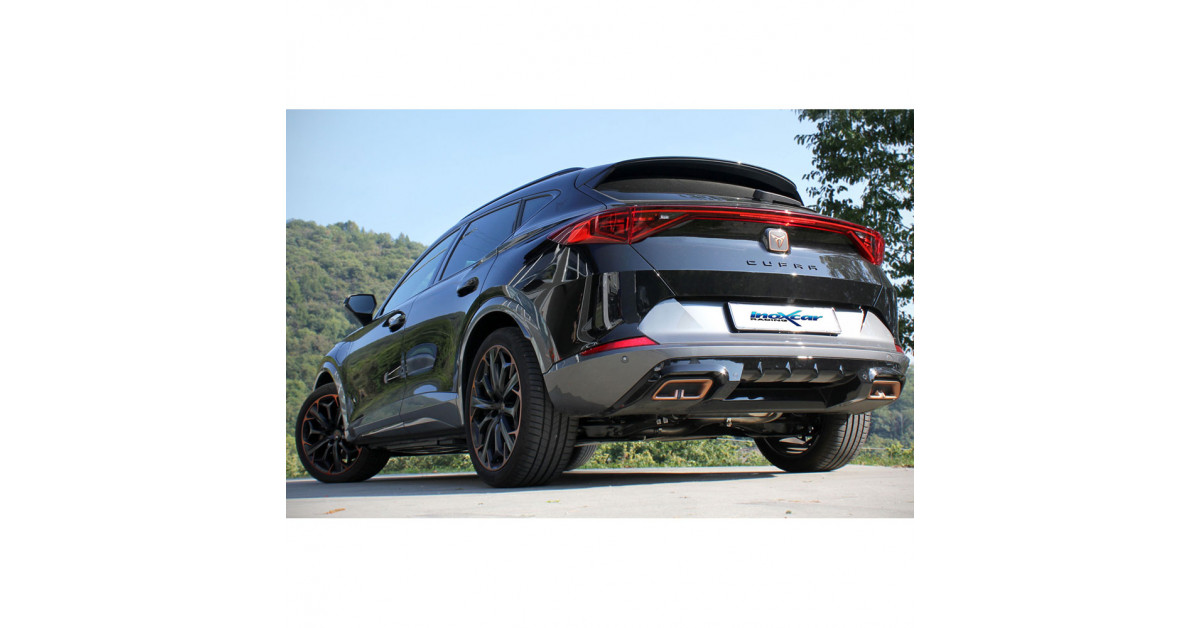 Posteriore senza silenziatore Inoxcar Cupra Formentor 1,4 e-Hybrid (150cv) dopo 2021