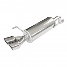 Inoxcar 2x80 Racing rear muffler Alfa Romeo Mito 1,4i 2008-2012