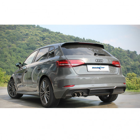 Tube central Inoxcar Audi A3 8V SB 2,0 TFSi 2016-2018