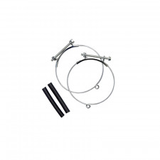 Colliers Revotec pour gaine de ventilation diamètre 127mm (la paire)
