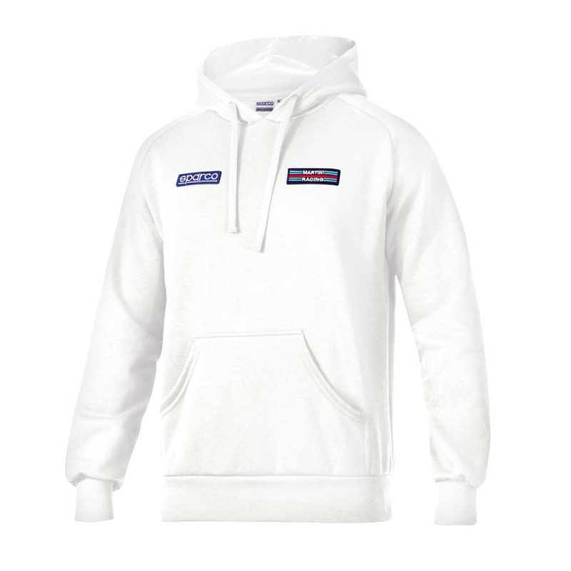 Sparco Martini Racing hoodie with stripes in the back - 01340MR.BM.XL - 01340MRBM4XL - 8033280426743