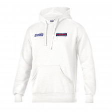 Sweat à capuche Sparco Martini Racing bandes dans le dos