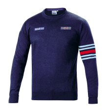 Sparco Martini Racing katoenen trui met ronde hals - 01350MR.BM.3XL - 01350MR - 8033280432621