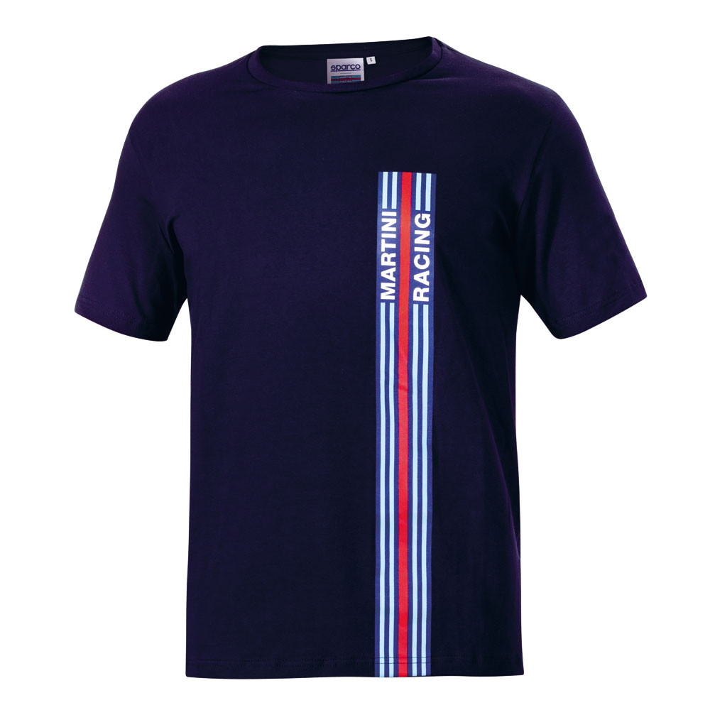 Sparco Martini Racing T-shirt with stripe - 01339MR.BL.XXL - 01339MRBI5XXL - 8033280427115