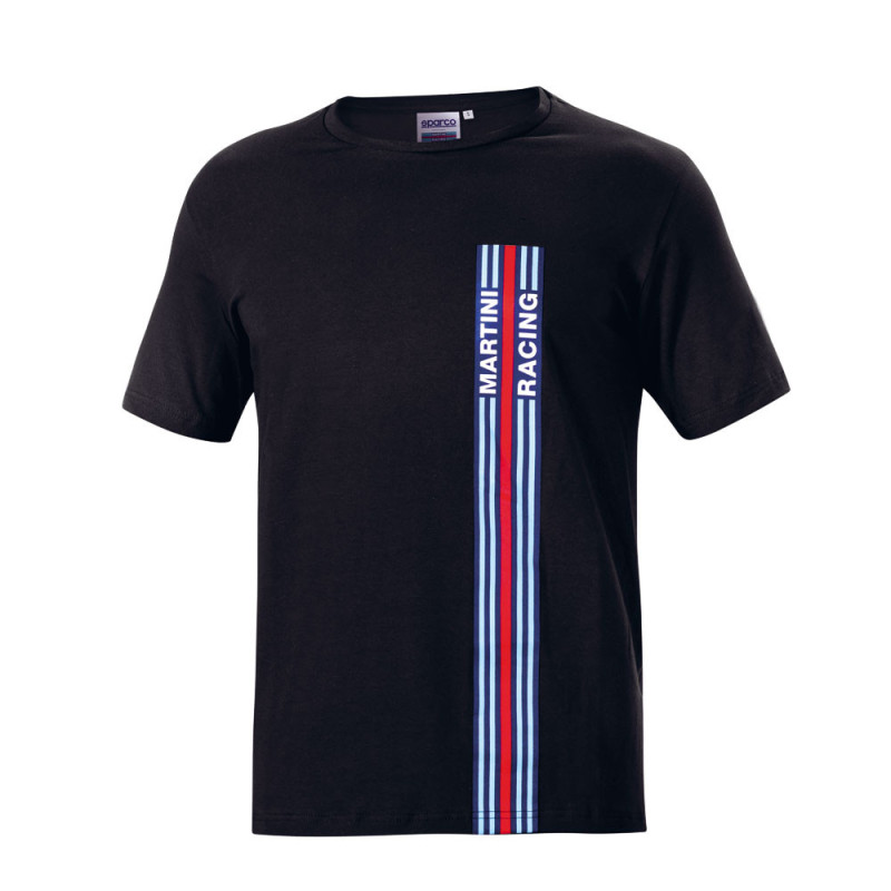 T-shirt Sparco Martini Racing avec bande - 01339MR.BL.XXL - 01339MRBI5XXL - 8033280427115