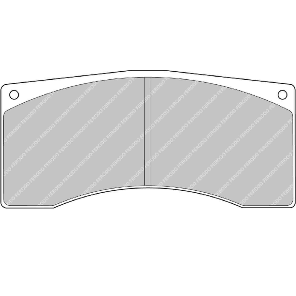 Ferodo DS1.08 remblokken voor CITROEN DS3 1.6 THP 155 01.13 - remklauw ALCON - F-RP1077DB - FRP1077DB - 3661768753989